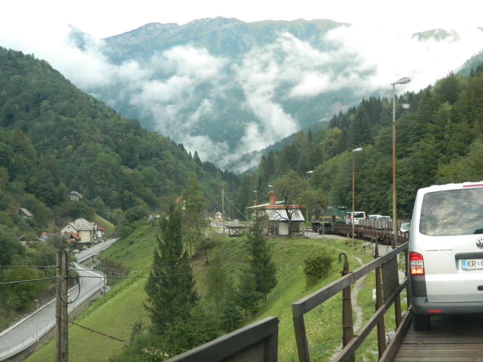 Slovenia Car Train