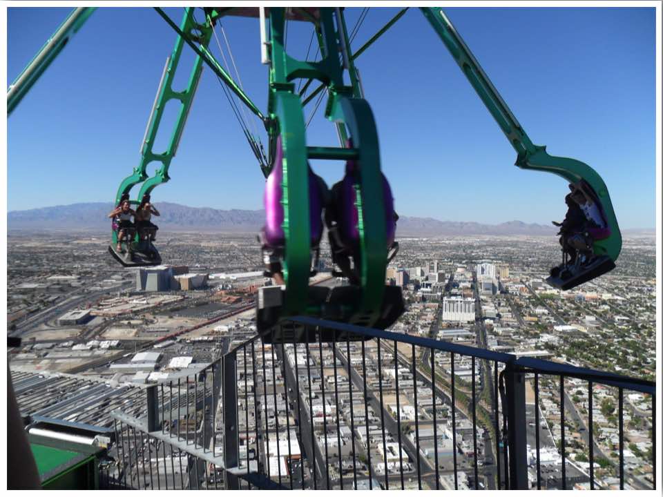 Las Vegas Thrill Rides Stratosphere Tower Rides