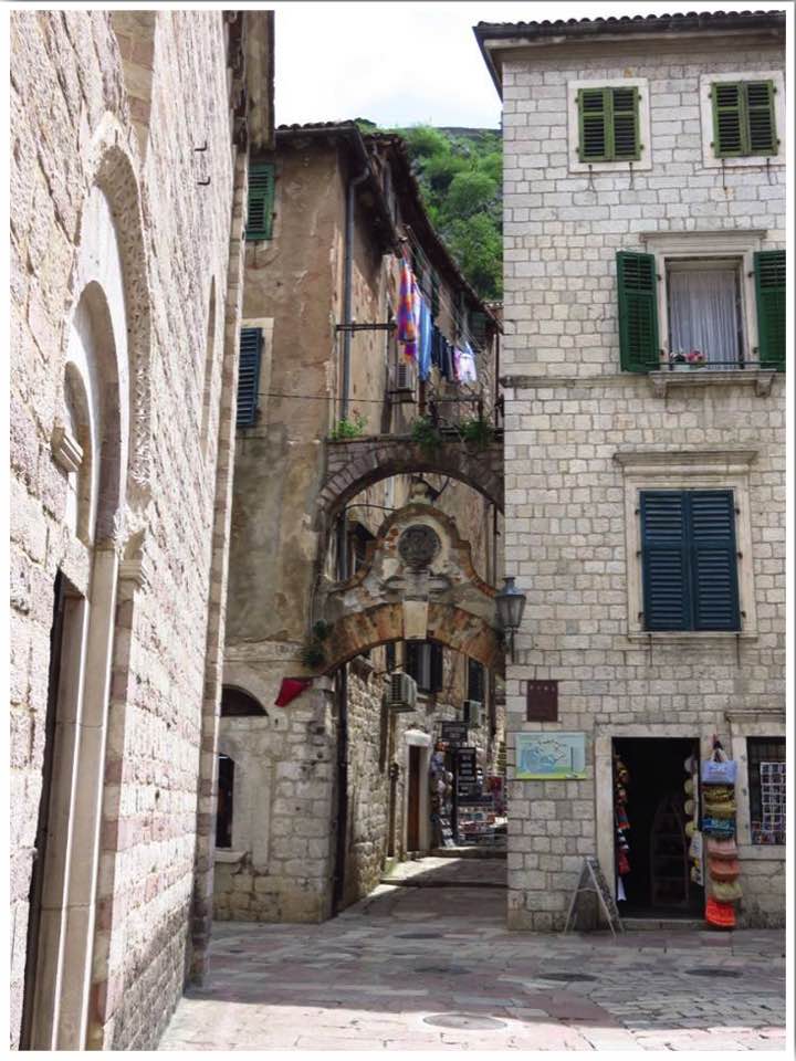 Kotor City Walls Entrance