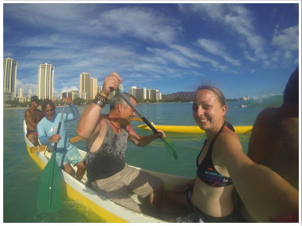 Outrigger Canoe Waikiki Beach