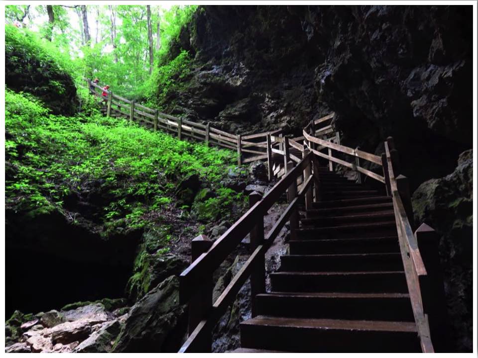 Maquoketa Caves Stairs