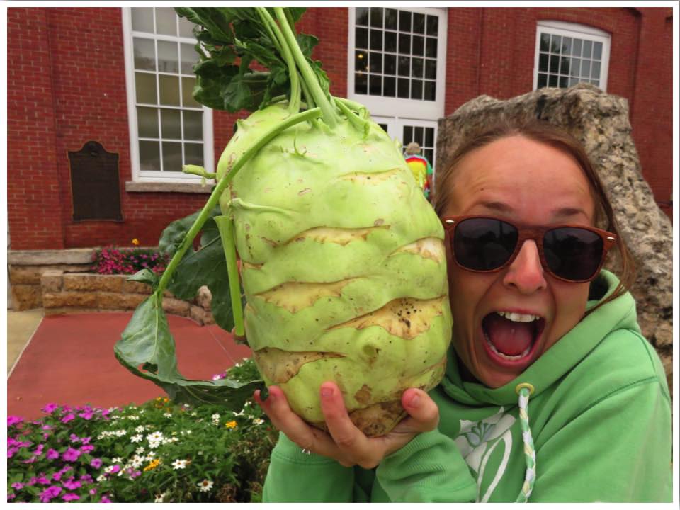 Dubuque Farmers' Market Kohlrabi