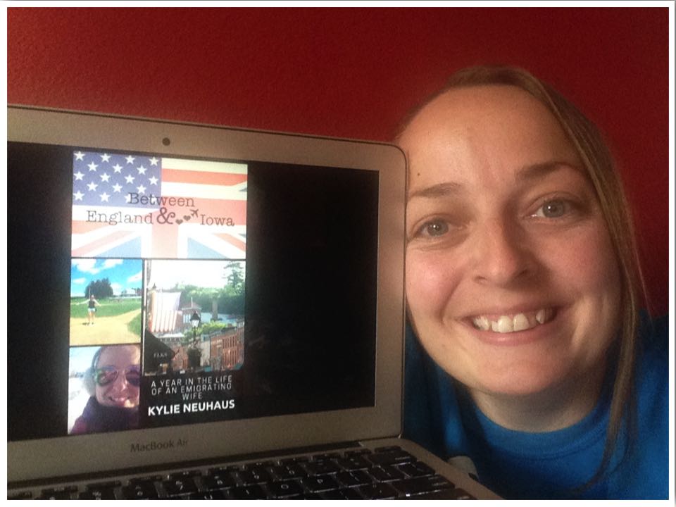 Between England and Iowa MY Book!