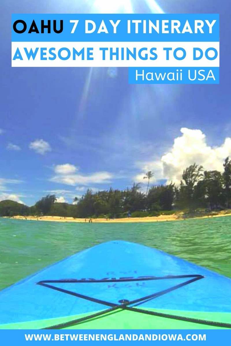 Oahu 7 Day Itinerary. One week in Oahu Hawaii