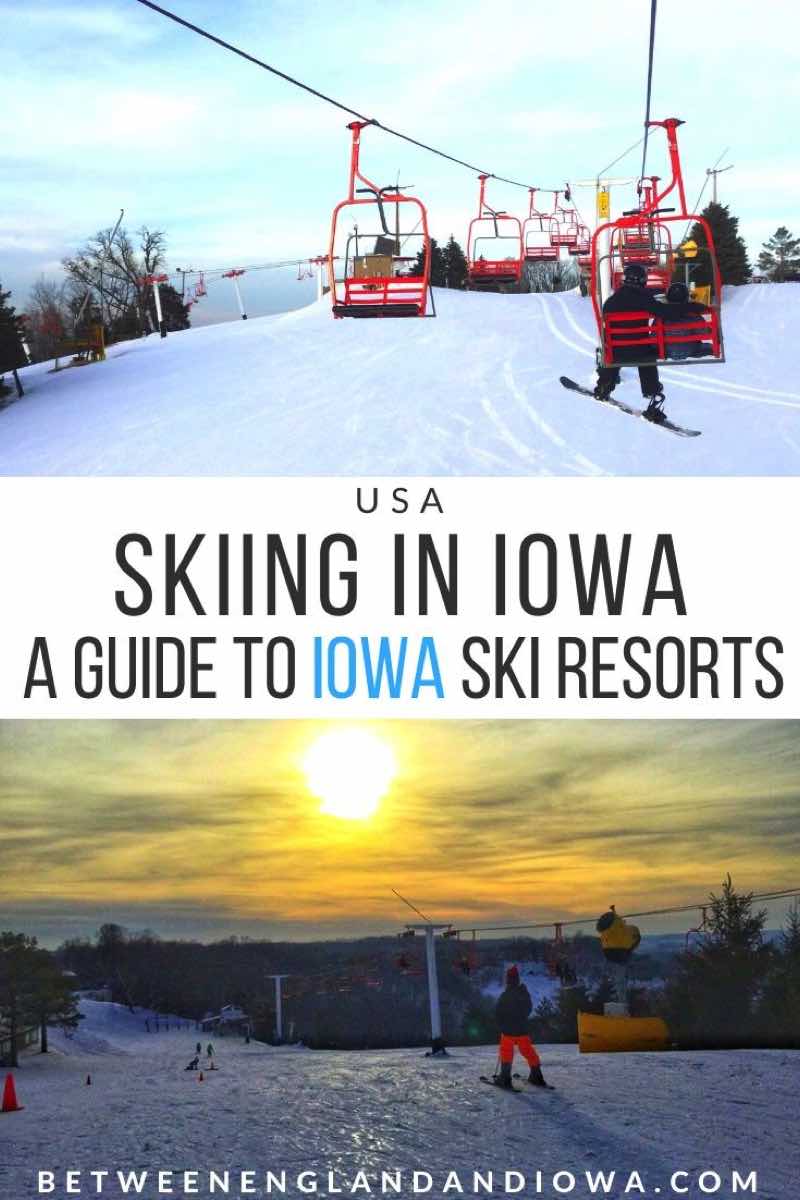 Skiing in Iowa USA. A guide to Ski Resorts in Iowa. Sundown Mountain | Mount Crescent | Seven Oaks