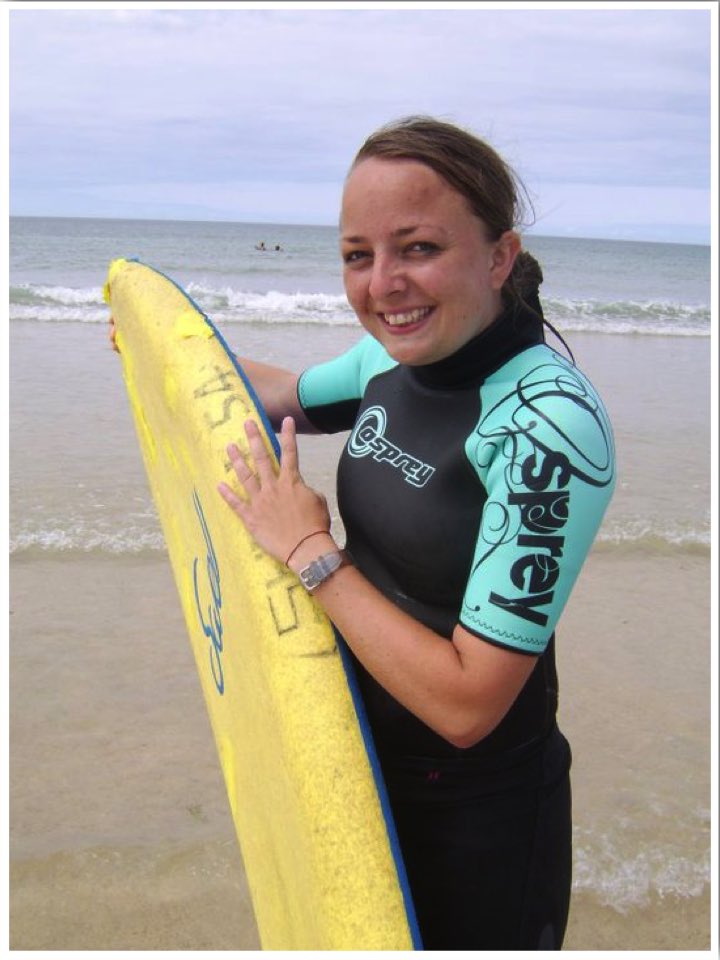 Surfing in Cornwall UK