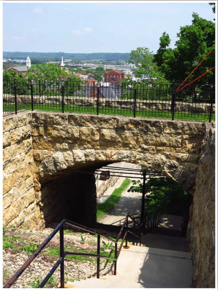 Dubuque Downtown Stairs