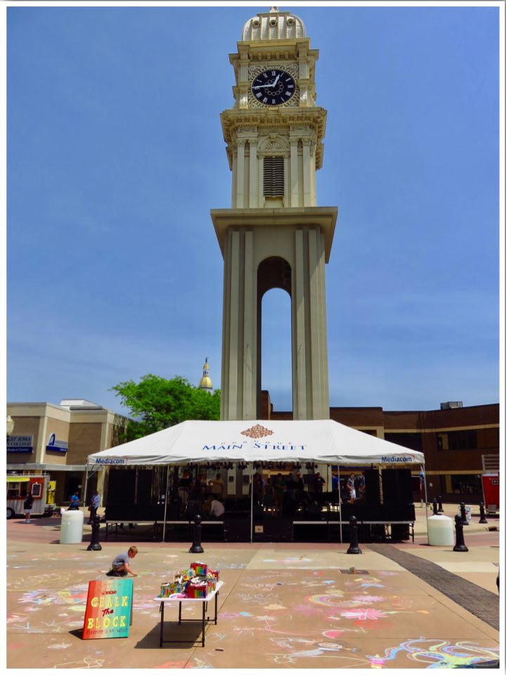 Dubuque Town Clock Plaza