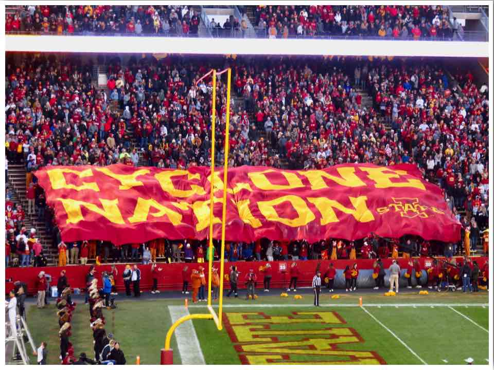 Ames Iowa State University Cyclones Football