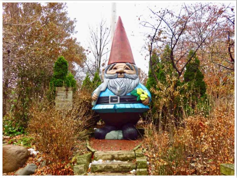 Elwood the World's Largest Gnome Ames Iowa