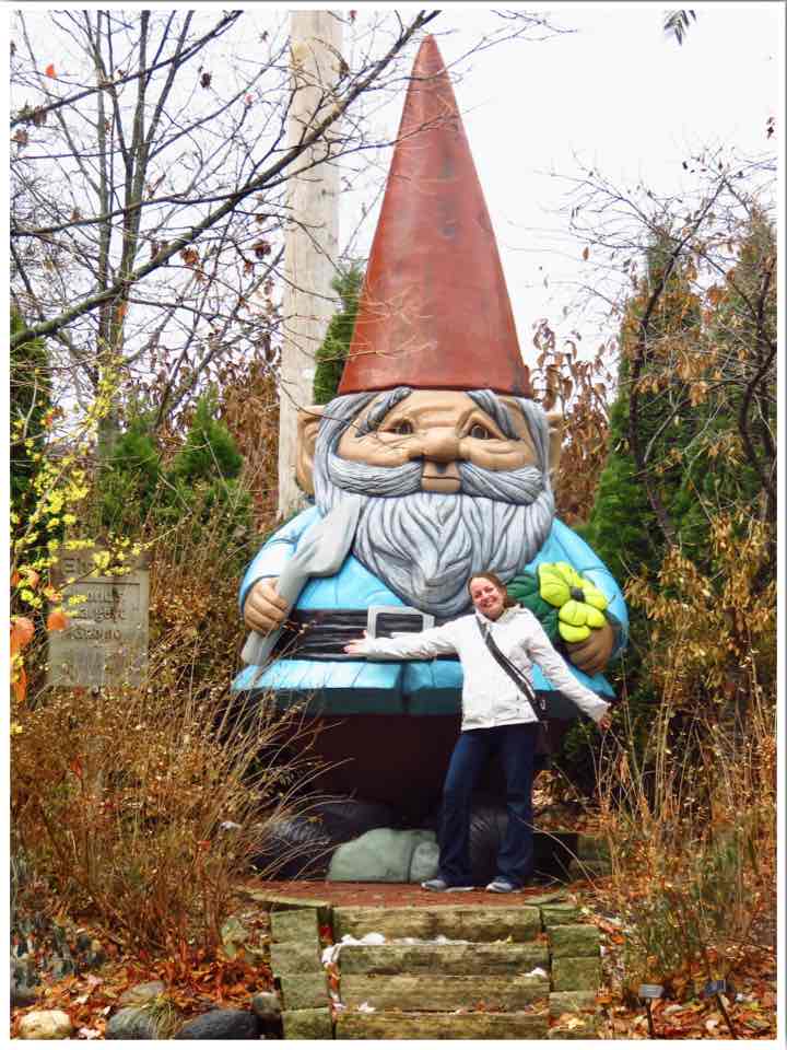 Reiman Gardens Elwood Giant Gnome Ames Iowa