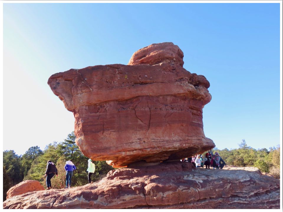 Garden of the Gods Balanced Rock Colorado USA
