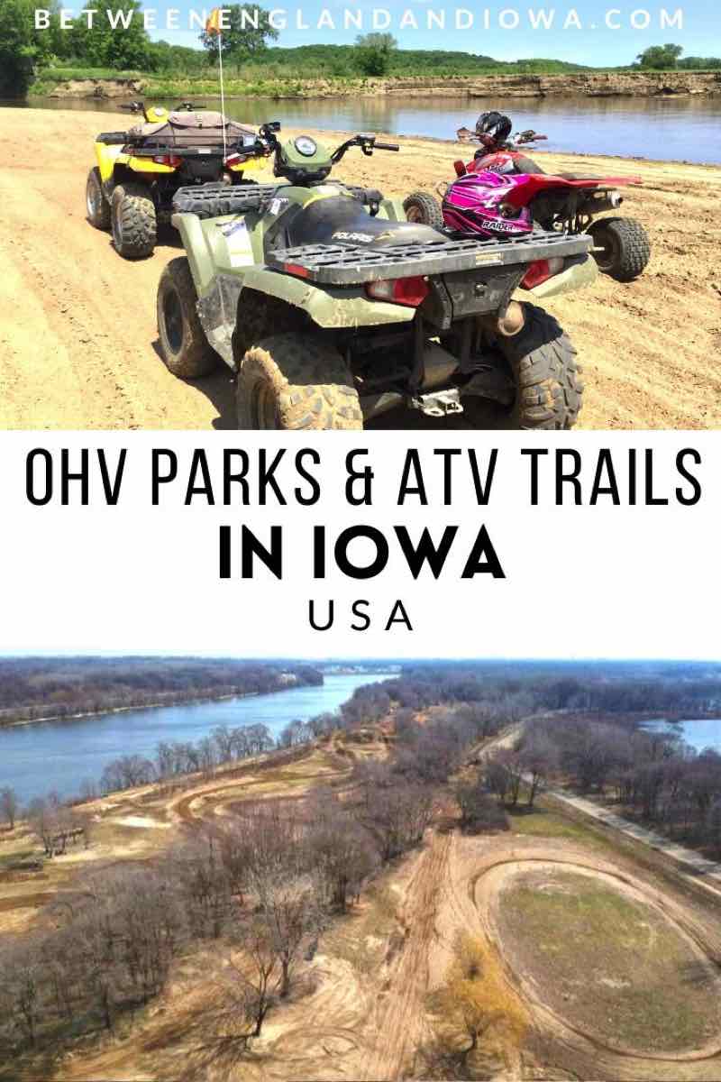 OHV Parks and ATV Trails in Iowa USA