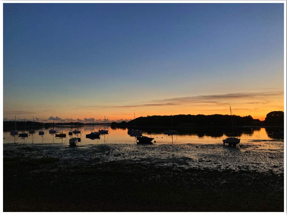 Sunset at Chichester Dell Quay