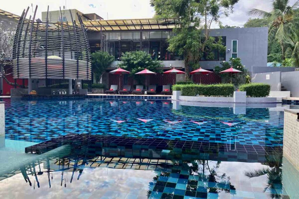 Red Ginger Chic Resort outdoor pool Ao Nang
