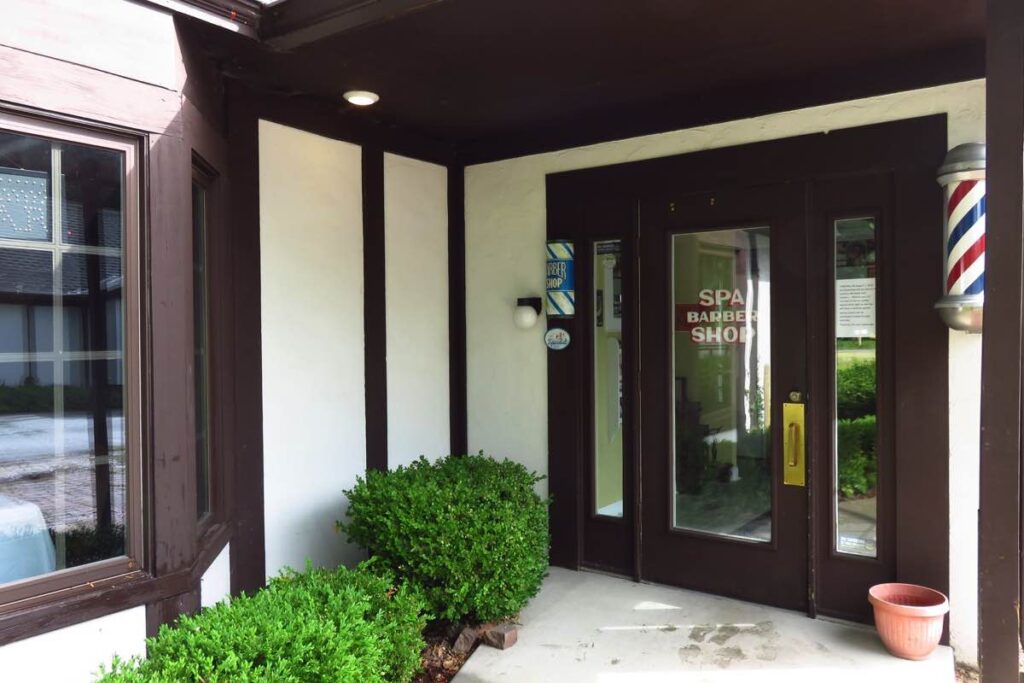Speakeasy at the Spa entrance