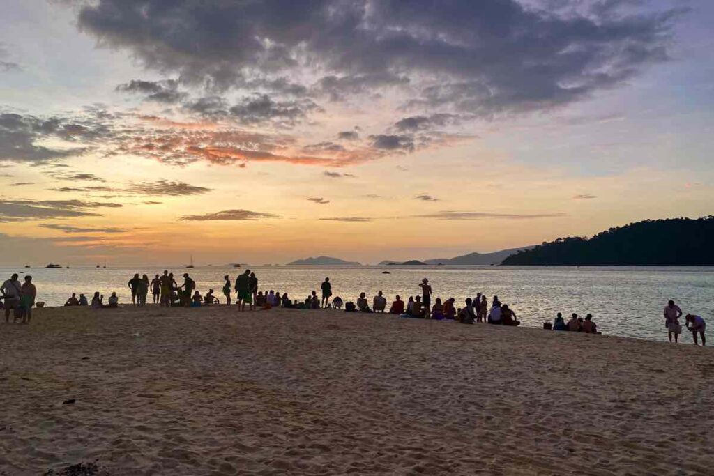 North Point Beach Sunset