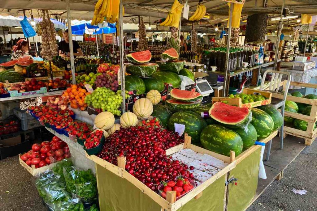 Trogir Market Fruit and Vegetables