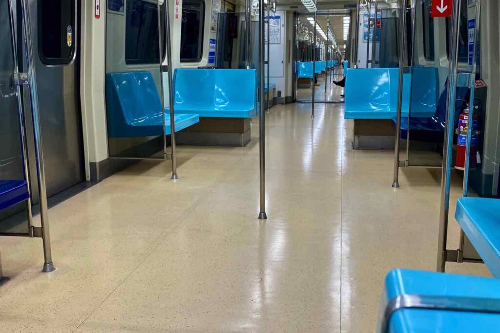 Taipei MRT inside